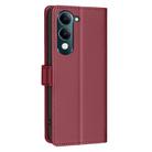 For vivo Y29S 5G Global Litchi Texture RFID Anti-theft Leather Phone Case(Red) - 3