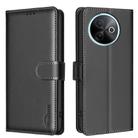 For vivo Y39 5G Litchi Texture RFID Anti-theft Leather Phone Case(Black) - 1