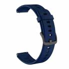 For Huawei TalkBand B6 Silicone Watch Band(Dark Blue) - 1