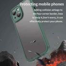 For iPhone 15 Pro Max Fan Dun Series TPU Hybrid PC Frosted Phone Case(Green) - 3