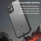 For iPhone 11 Fan Dun Series TPU Hybrid PC Frosted Phone Case(Black) - 3