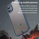 For iPhone 11 Fan Dun Series TPU Hybrid PC Frosted Phone Case(Blue) - 3