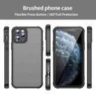 For iPhone 11 Pro Fan Dun Series TPU Hybrid PC Frosted Phone Case(Black) - 2