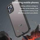 For iPhone 11 Pro Fan Dun Series TPU Hybrid PC Frosted Phone Case(Black) - 3