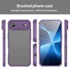For iPhone 17 Air Fan Dun Series TPU Hybrid PC Frosted Phone Case(Purple) - 2