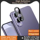 For Samsung Galaxy S25 Edge 5G imak High Definition Integrated Glass Lens Film Black Version - 3