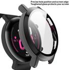 For Huawei Watch GT2 42mm 2 in 1  Tempered Glass Screen Protector + Fully Plating PC Case(Black) - 3