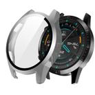 For Huawei Watch GT2 42mm 2 in 1  Tempered Glass Screen Protector + Fully Plating PC Case(Gray) - 2