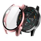 For Huawei Watch GT2 46mm 2 in 1  Tempered Glass Screen Protector + Fully Plating PC Case(Fink) - 2