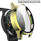 For Huawei Watch GT2 46mm 2 in 1  Tempered Glass Screen Protector + Fully Plating PC Case(Golden) - 3