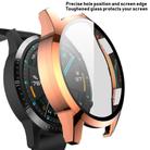 For Huawei Watch GT2 46mm 2 in 1  Tempered Glass Screen Protector + Fully Plating PC Case(Rose Gold) - 3