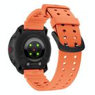 For Polar Vantage M3 Double Buckle Silicone Sport Watch Band(Orange) - 2