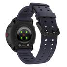 For Polar Vantage M3 Double Buckle Silicone Sport Watch Band(Midnight Blue) - 2