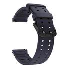 For Polar Vantage M3 Double Buckle Silicone Sport Watch Band(Midnight Blue) - 3