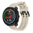 For Polar Vantage M3 Double Buckle Silicone Sport Watch Band(Starlight) - 1