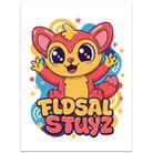Red Elf Frameless Canvas Decorative Painting Print On Your Demand, Size:13x18cm - 1