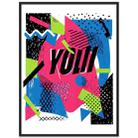 Vitality Decorative Painting with PS Frame Print On Your Demand, Size:15x20cm - 1