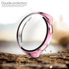 For Huawei Watch GT2e 2 in 1  Tempered Glass Screen Protector + Fully Plating PC Case(Pink) - 2