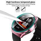 For Huawei Watch GT2e 2 in 1  Tempered Glass Screen Protector + Fully Plating PC Case(Pink) - 3