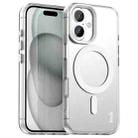 For iPhone 16 IMAK Candy Series Shockproof MagSafe Phone Case(White) - 1