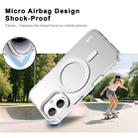 For iPhone 16 IMAK Candy Series Shockproof MagSafe Phone Case(White) - 3