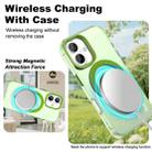For iPhone 16 Plus IMAK Candy Series Shockproof MagSafe Phone Case(Green) - 2