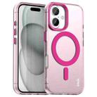 For iPhone 16 Plus IMAK Candy Series Shockproof MagSafe Phone Case(Red) - 1
