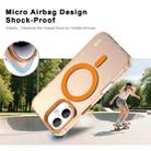 For iPhone 16 Plus IMAK Candy Series Shockproof MagSafe Phone Case(Orange) - 3