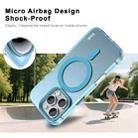 For iPhone 16 Pro IMAK Candy Series Shockproof MagSafe Phone Case(Blue) - 3