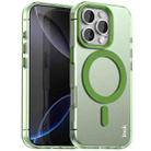 For iPhone 16 Pro IMAK Candy Series Shockproof MagSafe Phone Case(Green) - 1
