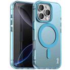 For iPhone 16 Pro Max IMAK Candy Series Shockproof MagSafe Phone Case(Blue) - 1