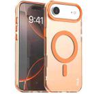 For iPhone 17 Air IMAK Candy Series Shockproof MagSafe Phone Case(Orange) - 1