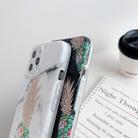 For iPhone 12 / 12 Pro Gilding Pineapple Pattern Soft TPU Protective Case(Black) - 3