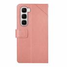 For Infinix Hot 60 4G / 60i 4G Y-shaped Pattern Flip Leather Phone Case(Pink) - 3