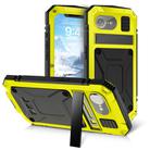 For iPhone 16e IP68 Waterproof Dustproof Shockproof Phone Case(Yellow) - 1