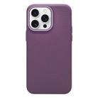 For iPhone 15 Pro Max Litchi Texture TPU Phone Case(Purple) - 1