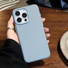 For iPhone 15 Pro Litchi Texture TPU Phone Case(Wave Blue) - 2