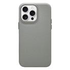 For iPhone 13 Pro Max Litchi Texture TPU Phone Case(Grey) - 1