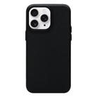 For iPhone 11 Pro Max Litchi Texture TPU Phone Case(Black) - 1