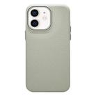 For iPhone 11 Litchi Texture TPU Phone Case(Rock White) - 1