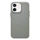 For iPhone 11 Litchi Texture TPU Phone Case(Grey) - 1