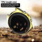 For Samsung Galaxy Watch 3 45mm Electroplating Hollow Half-pack TPU Protective Case(Golden) - 3