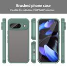 For Google Pixel 9 Fan Dun Series TPU Hybrid PC Frosted Phone Case(Green) - 2