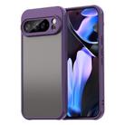 For Google Pixel 10 Pro XL Fan Dun Series TPU Hybrid PC Frosted Phone Case(Purple) - 1