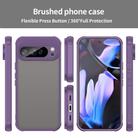 For Google Pixel 10 Pro XL Fan Dun Series TPU Hybrid PC Frosted Phone Case(Purple) - 2
