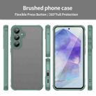 For Samsung Galaxy S25+ 5G Fan Dun Series TPU Hybrid PC Frosted Phone Case(Green) - 2