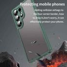 For Samsung Galaxy S25 Ultra 5G Fan Dun Series TPU Hybrid PC Frosted Phone Case(Green) - 3