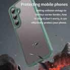 For Samsung Galaxy S24 FE 5G Fan Dun Series TPU Hybrid PC Frosted Phone Case(Green) - 3