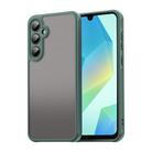 For Samsung Galaxy A16 4G Fan Dun Series TPU Hybrid PC Frosted Phone Case(Green) - 1