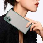 For Samsung Galaxy A07 4G Fan Dun Series TPU Hybrid PC Frosted Phone Case(Green) - 3